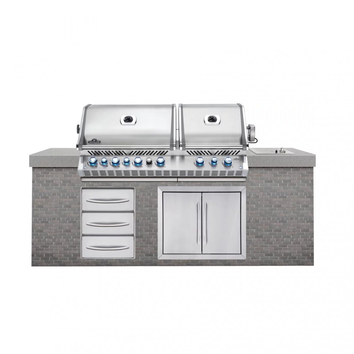 Napoleon Grills BARBECUE A GAS INCASSO BIPRO825RBI